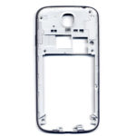 Μεσαιο Πισω Πλαισιο Για Samsung i9500 - i9505 Galaxy S4 Μαυρο Με Τζαμακι Φλας-Πλαστικα Κουμπακια Πλαινα Γκρι Σκουρο Περιμετρικο OR