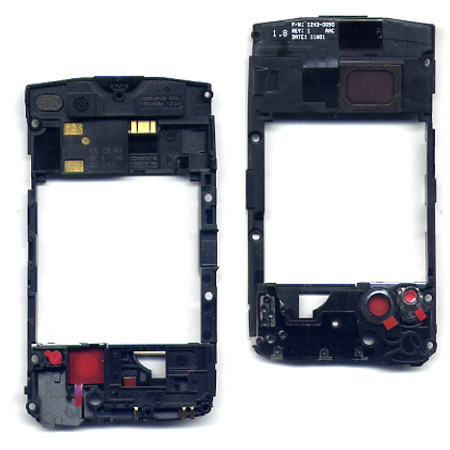 Μεσαιο Πλαισιο Για SonyEricsson X10 Mini Pro-U20 Μαυρο Με Κουδουνι-Κεραια-Τζαμι Καμερας OR