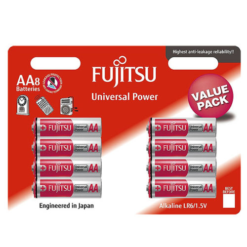 Μπαταριες Fujitsu Alkaline AA LR6 (8 τεμ)