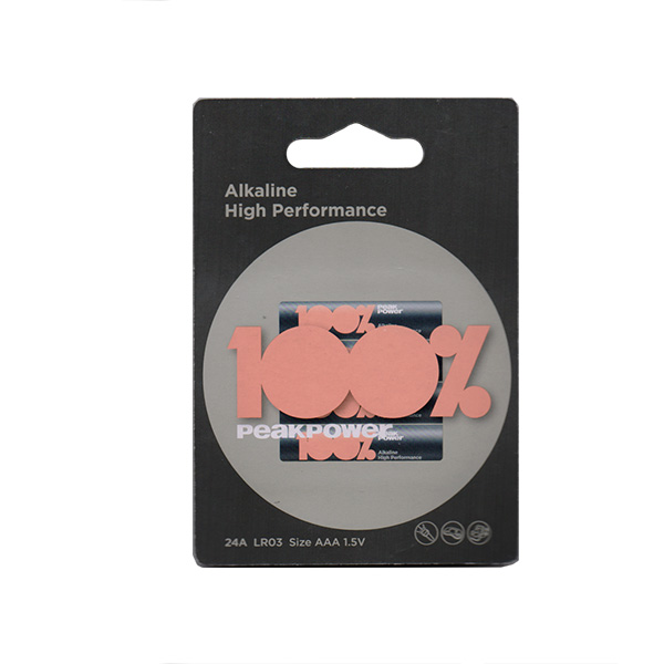 Μπαταριες Peak Power Alkaline AAΑ LR3 (4 τεμ)