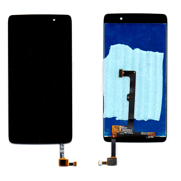 Οθονη Για Alcatel Idol 4 Με Τζαμι Μαυρο Grade A