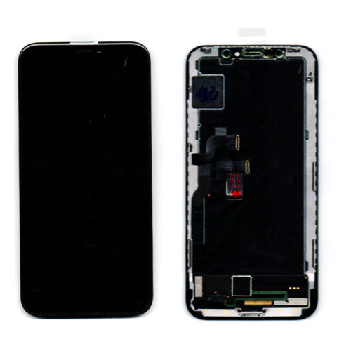 Οθονη Για Apple iPhone X Original Με Copy Τζαμι Μαυρο