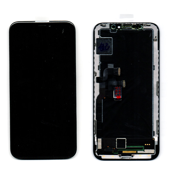 Οθονη Για Apple iPhone X Original Με Copy Τζαμι Μαυρο