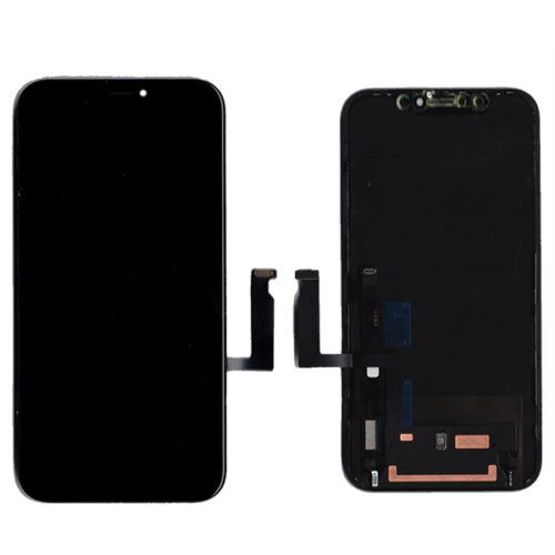 Οθονη Για Apple iPhone XR Original Με Copy Τζαμι Μαυρο