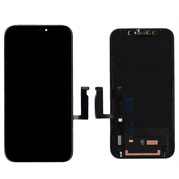 Οθονη Για Apple iPhone XR Original Με Copy Τζαμι Μαυρο