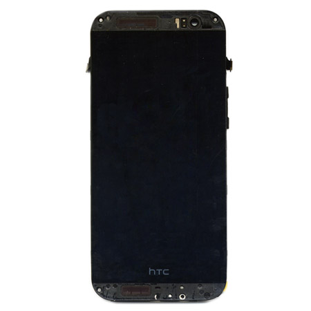 Οθονη Για HTC One M8 Με Τζαμι Και Frame Μαυρο OR