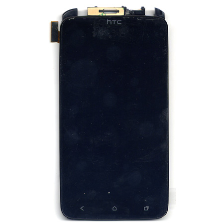 Οθονη Για HTC One X Με Τζαμι Μαυρο Και Frame OR (60H00714-00M)