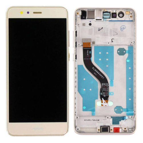 Οθονη Για Huawei Ascend P10 Lite Με Τζαμι και Frame Χρυσο Grade A