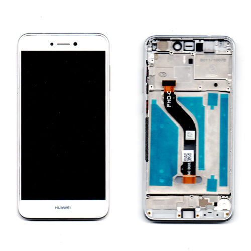 Οθονη Για Huawei Ascend P8 Lite 2017 / P9 Lite 2017 Με Τζαμι κ Frame Ασπρο Grade A
