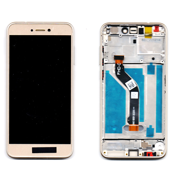 Οθονη Για Huawei Ascend P8 Lite 2017 / P9 Lite 2017 Με Τζαμι κ Frame Χρυσο Grade A