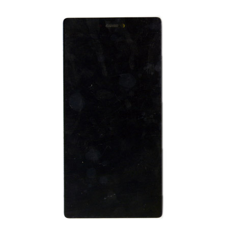 Οθονη Για Huawei Ascend P8 Με Τζαμι και Frame Μαυρο Με Ακουστικο