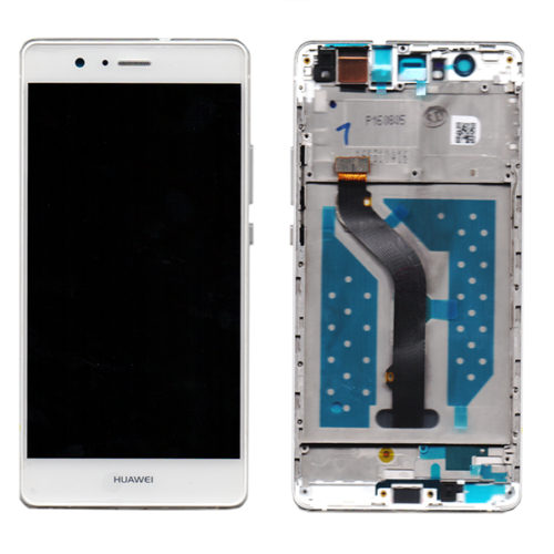 Οθονη Για Huawei Ascend P9 Lite Με Τζαμι Και Frame Ασπρο Grade A
