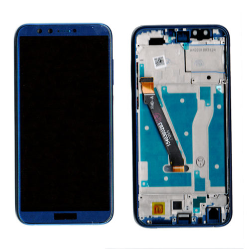 Οθονη Για Huawei Honor 9 Lite Με Τζαμι και Frame Μπλε Grade A