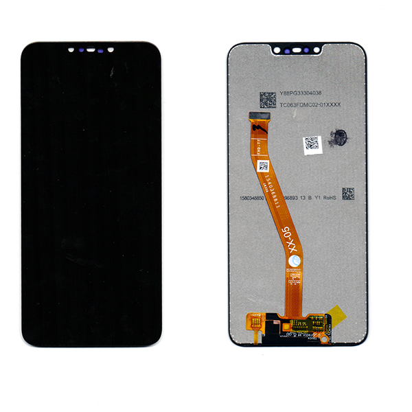 Οθονη Για Huawei Mate 20 Lite Με Τζαμι Μαυρο Grade A