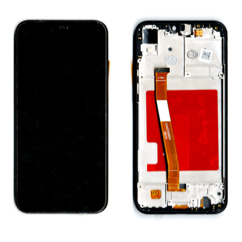 Οθονη Για Huawei P20 Lite Με Τζαμι και Frame Μαυρο Grade A