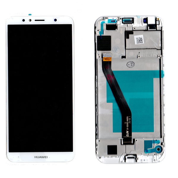 Οθονη Για Huawei Y6 2018 / Y6 2018 Prime Με Τζαμι Ασπρο και Frame Grade A