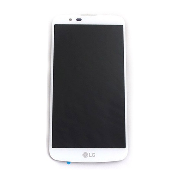 Οθονη Για LG K10 2016 Με Τζαμι και Frame Ασπρο OR