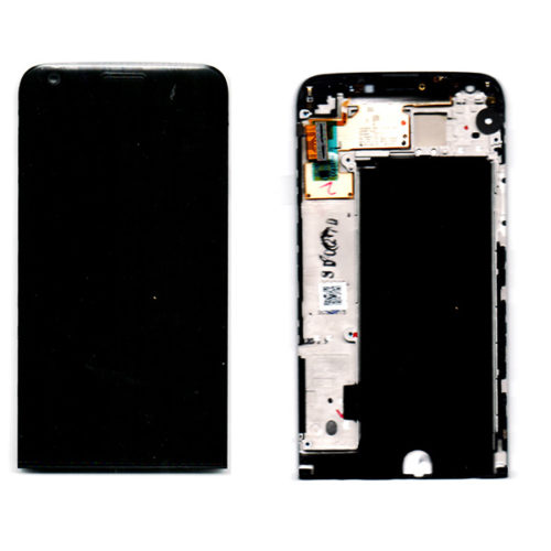 Οθονη Για Lg G5 H850/H840 Με Τζαμι και Frame Μαυρο Grade A