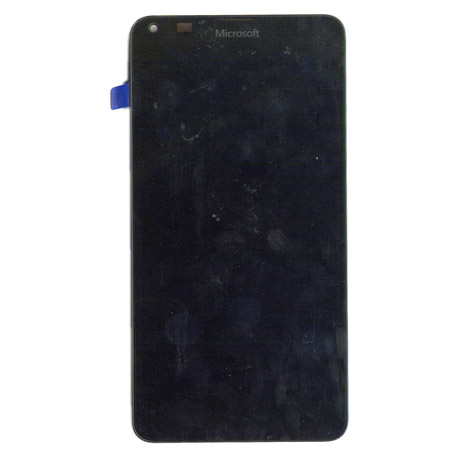 Οθονη Για Microsoft Lumia 640 Με Τζαμι Μαυρο Και Frame Grade A