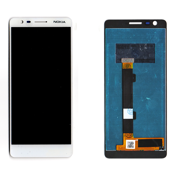 Οθονη Για Nokia 3.1 Με Τζαμι Ασπρο Grade A