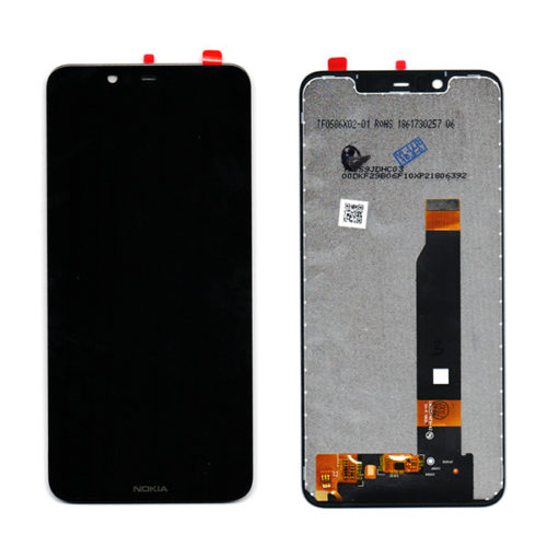 Οθονη Για Nokia 5.1 Plus Με Τζαμι Μαυρο Grade A