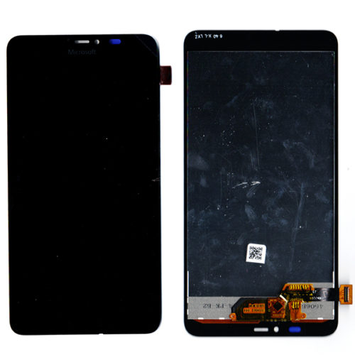 Οθονη Για Nokia Lumia 640XL Με Τζαμι Μαυρο Grade A