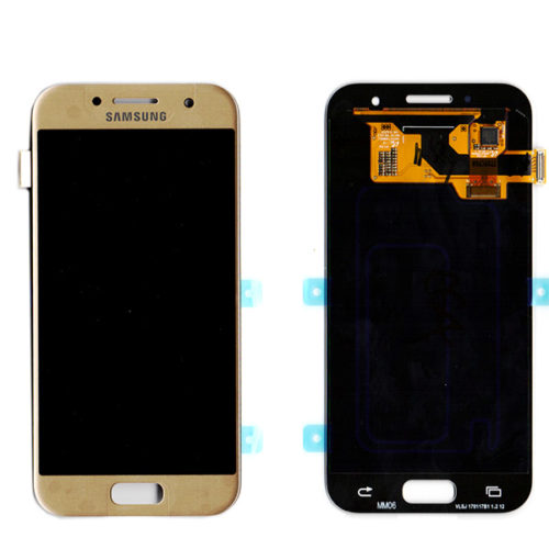 Οθονη Για Samsung A320 Galaxy A3 2017 Με Τζαμι Τζαμι Χρυσο OR GH97-19732Β