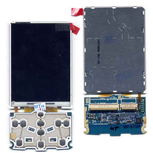 Οθονη Για Samsung G800 Με Πλακετα Ανω Πληκτρολογιου Grade A