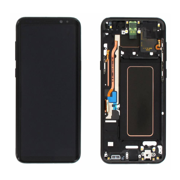 Οθονη Για Samsung G955 Galaxy S8+ Με Τζαμι Μαυρο OR GH97-20564A /GH97-20470A