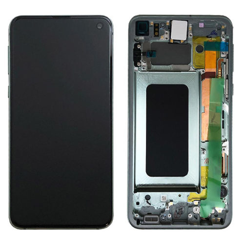 Οθονη Για Samsung G970F Galaxy S10e Με Τζαμι κ Frame Πρασινο OR GH82-18852E