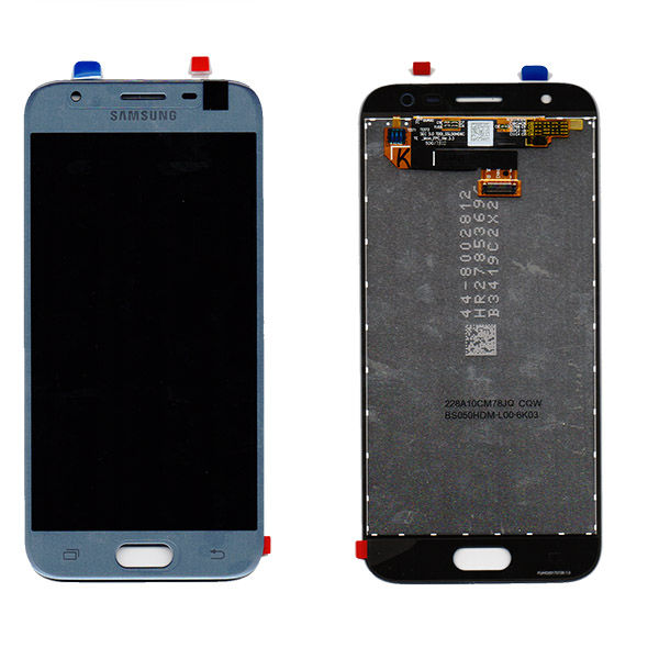 Οθονη Για Samsung J330 Galaxy J3 2017 Με Τζαμι Ασημι OR 10992A