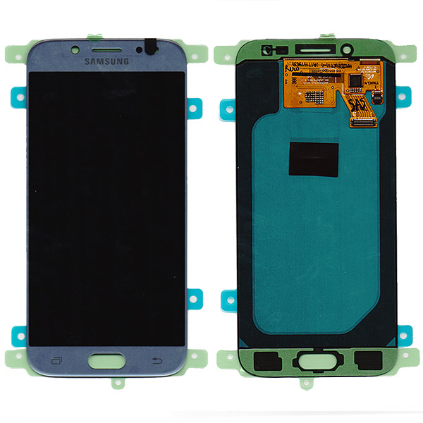 Οθονη Για Samsung J530 / J5 2017 Με Τζαμι Ασημι OR GH97-20738B