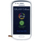 Οθονη Για Samsung i8190 Galaxy S3 mini OR Με Τζαμι Ασπρο και Frame OR