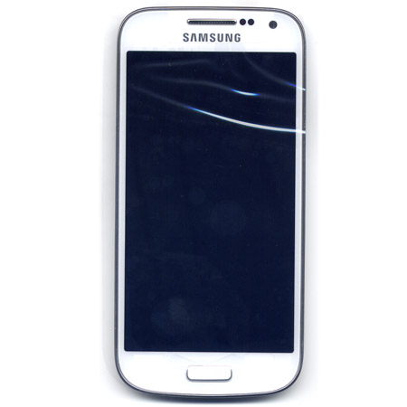 Οθονη Για Samsung i9190-i9195-i9192 Galaxy S4 mini Με Τζαμι και Frame Ασπρο OEM
