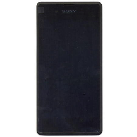 Οθονη Για Sony Xperia E3 Με Τζαμι Μαυρο Και Frame Grade A