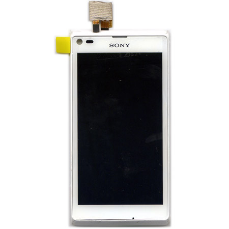 Οθονη Για Sony Xperia L -C2105-C2104 OR Με Ασπρο Τζαμι
