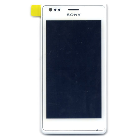 Οθονη Για Sony Xperia M - C1905 - C1904 - C2004  -C2005 Με Τζαμι Ασπρο Και Frame OR