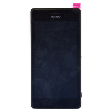 Οθονη Για Sony Xperia M2 Aqua Με Τζαμι κ Frame Μαυρο Grade A