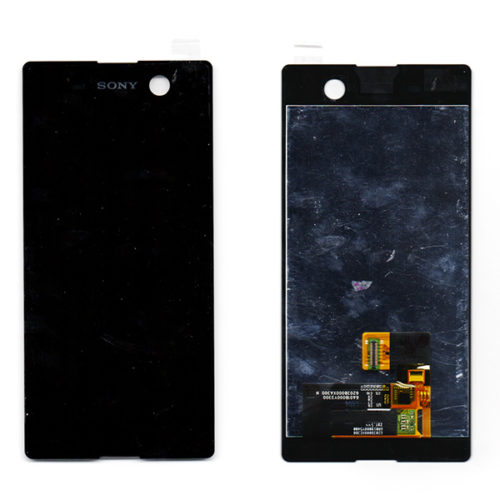 Οθονη Για Sony Xperia M5 Με Τζαμι Μαυρο Grade A