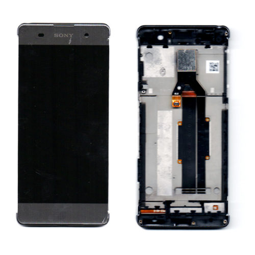 Οθονη Για Sony Xperia XA Με Τζαμι Μαυρο και Frame Grade A