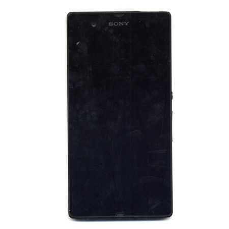 Οθονη Για Sony Xperia Z - C6603 - C6602 - L36h Με Τζαμι Μαυρο Με Frame OEM