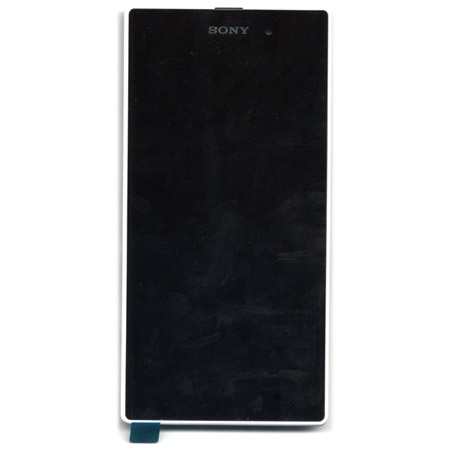 Οθονη Για Sony Xperia Z1/C6902/L39h Με Τζαμι Ασπρο Με Frame OEM