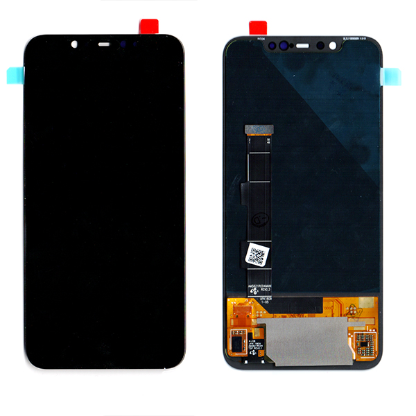 Οθονη Για Xiaomi Mi 8 Με Τζαμι Μαυρο Grade A