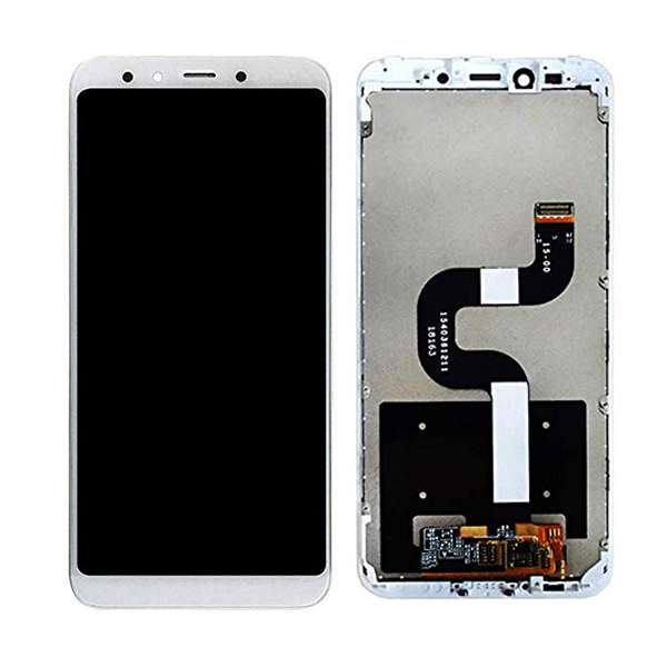 Οθονη Για Xiaomi Mi A2 / Mi 6X Με Τζαμι και Frame Ασπρο Grade A