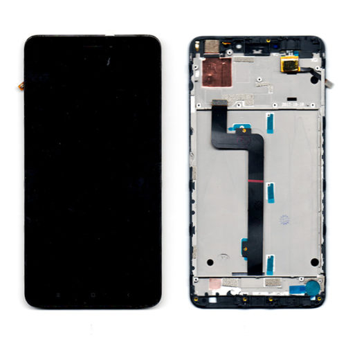 Οθονη Για Xiaomi Mi Max 2 Με Τζαμι και Frame Μαυρο Grade A