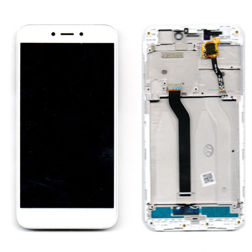 Οθονη Για Xiaomi Redmi 5A Με Τζαμι και Frame Ασπρο Grade A
