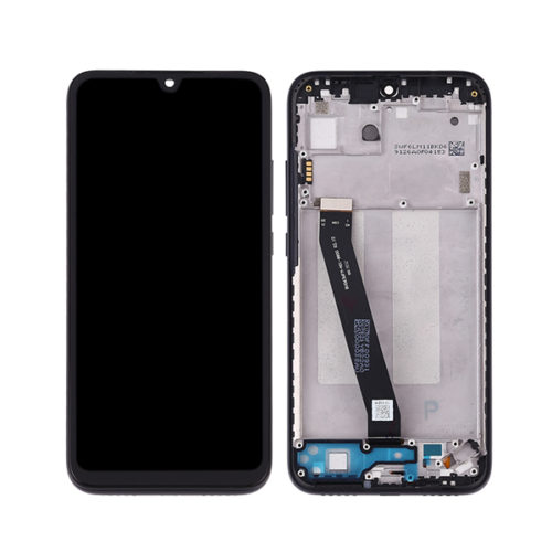 Οθονη Για Xiaomi Redmi 7 Με Τζαμι Frame και Μαυρο Grade A