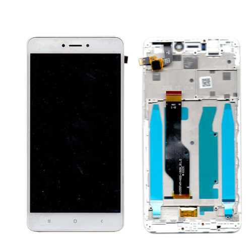 Οθονη Για Xiaomi Redmi Note 4X Με Τζαμι και Frame Ασπρο Grade A