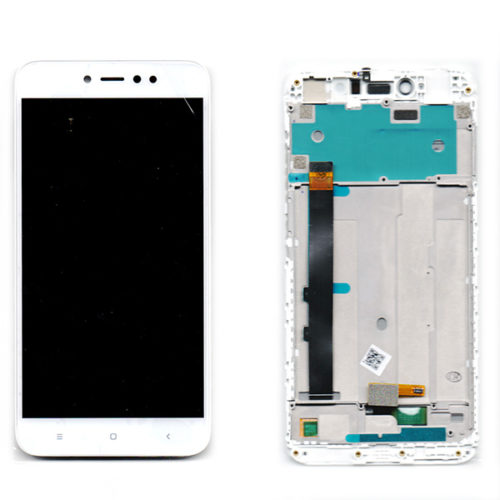 Οθονη Για Xiaomi Redmi Note 5A Prime Με Τζαμι Ασπρο και Frame Grade A