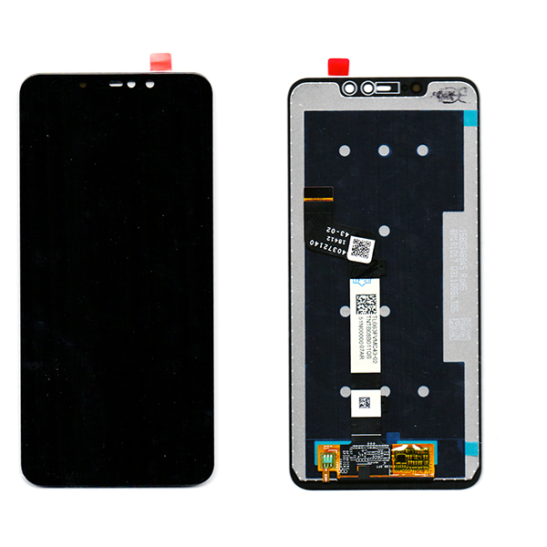 Οθονη Για Xiaomi Redmi Note 6 Pro Με Τζαμι Μαυρο Grade A